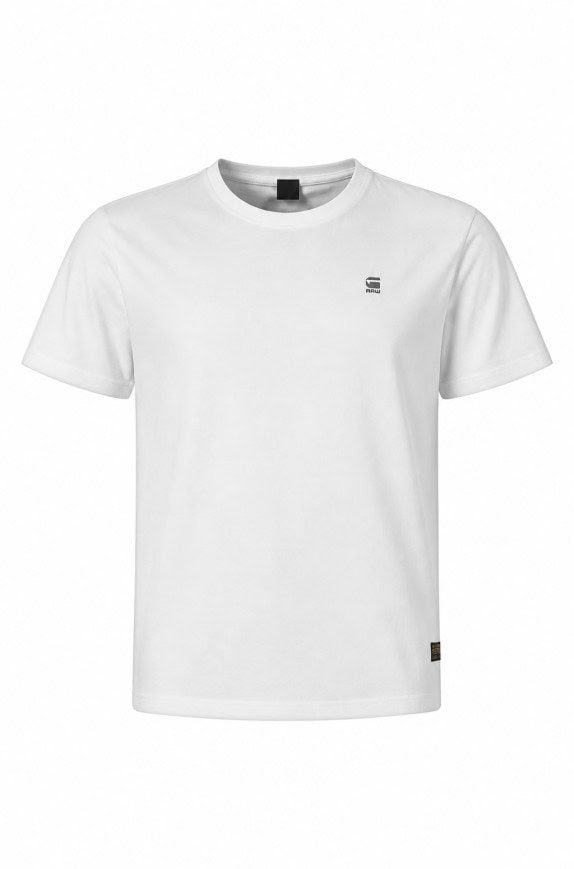 G STAR RAW T SHIRT MINIMAL WHITE ΑΝΤΡΙΚΟ PRE OWNED L