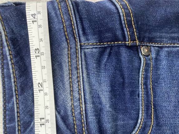 G STAR RAW ΤΖΙΝ ΠΑΝΤΕΛΟΝΙ STRAIGHT FIT ΜΠΛΕ ΓΥΝΑΙΚΕΙΟ PRE OWNED XS