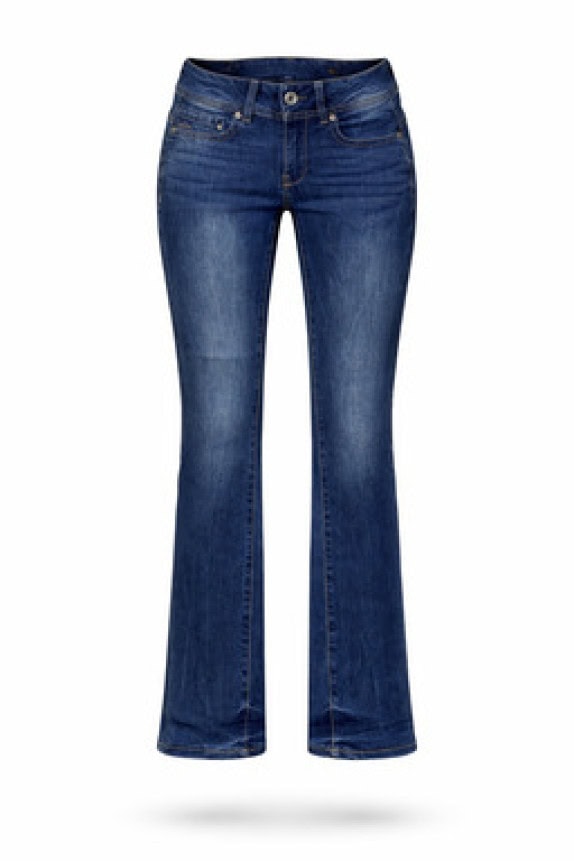 G STAR RAW ΤΖΙΝ ΠΑΝΤΕΛΟΝΙ STRAIGHT FIT ΜΠΛΕ ΓΥΝΑΙΚΕΙΟ PRE OWNED XS
