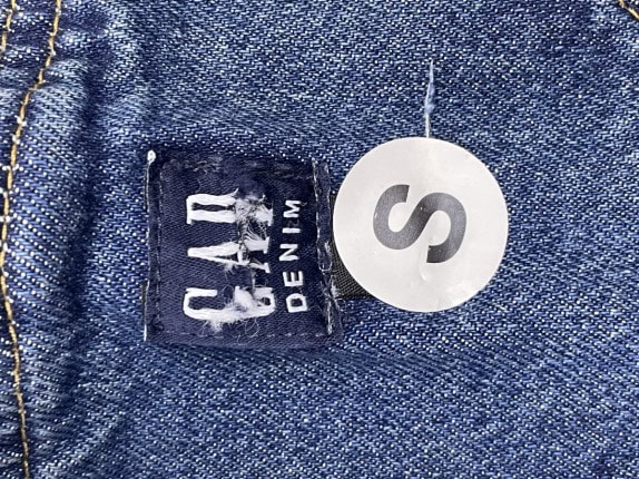 GAP DUNGAREES DENIM ΟVERALLS ΜΠΛΕ ΓΥΝΑΙΚΕΙΟ PRE OWNED S