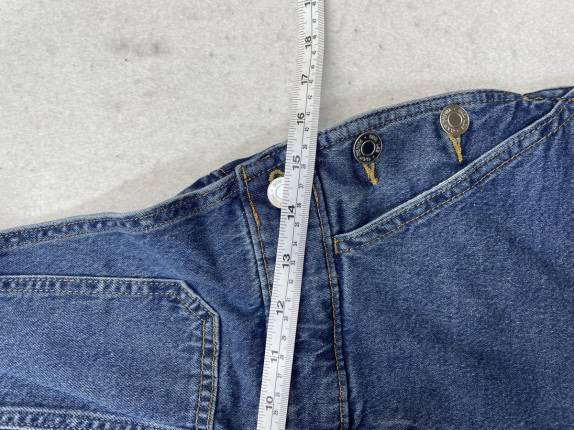 GAP DUNGAREES DENIM ΟVERALLS ΜΠΛΕ ΓΥΝΑΙΚΕΙΟ PRE OWNED S