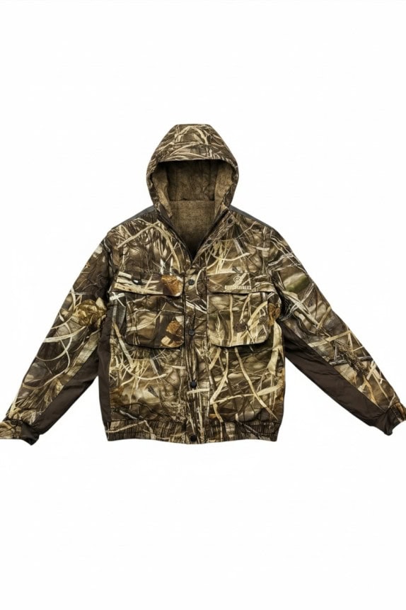 GAME WINNER GIACCA UTILITY MARRONE CAMOUFLAGE UNISEX PRE OWNED S