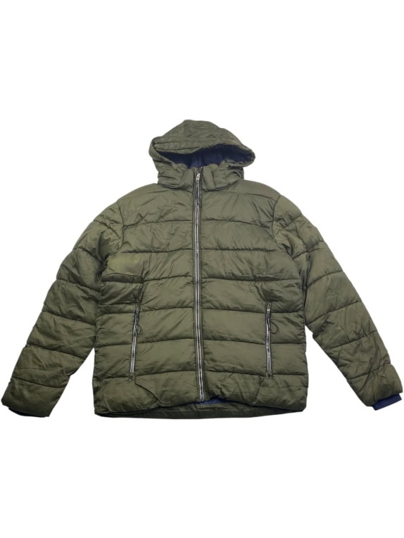 GANT Μπουφάν Puffer Hooded Casual Χακί Ανδρικό XXL
