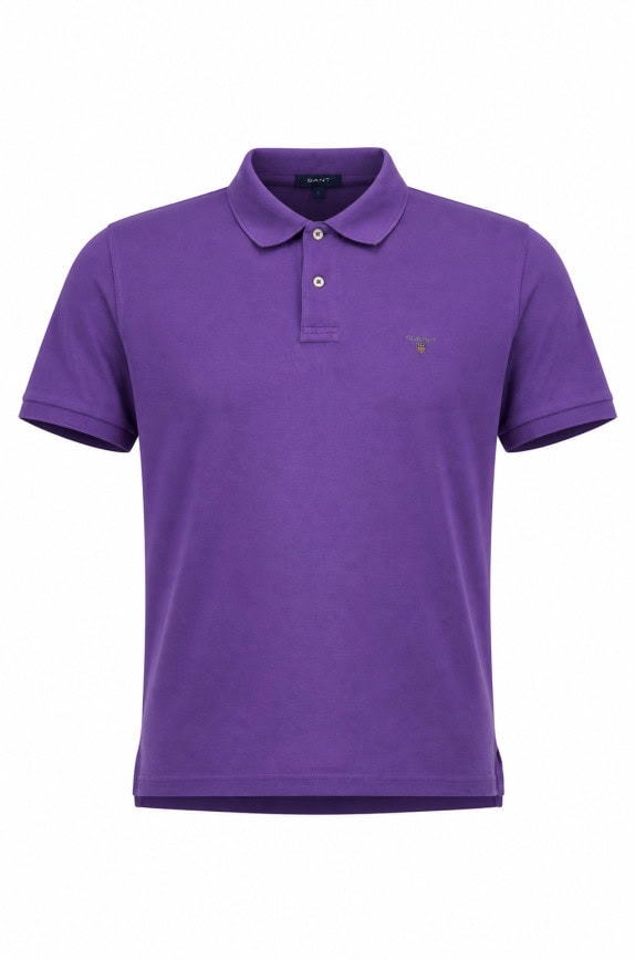 GANT POLO SHIRT MINIMAL PURPLE ΑΝΤΡΙΚΟ PRE OWNED M