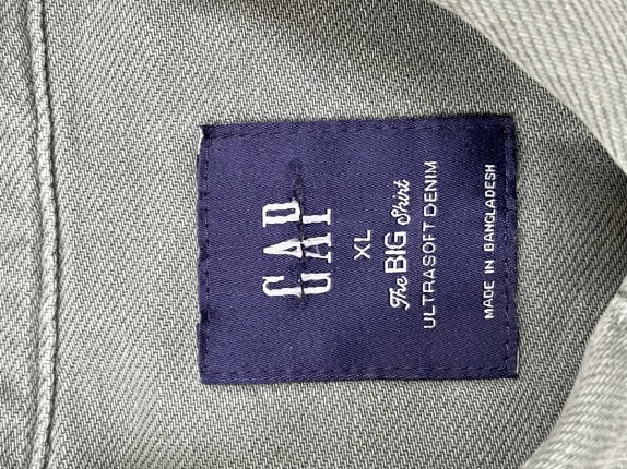 GAP ΠΟΥΚΑΜΙΣΟ OVERSHIRT ΧΑΚΙ ΑΝΤΡΙΚΟ PRE OWNED XL