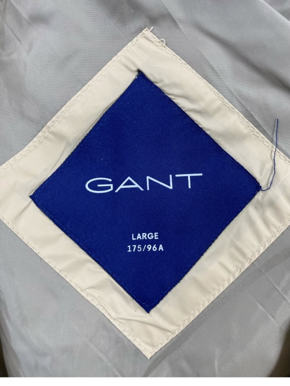 GANT Puffer Jacket Casual Logo Μπεζ Ανδρικό L
