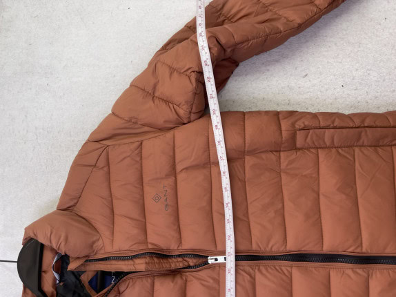 GANT GIACCA PUFFER MINIMAL MARRONE UOMO PRE OWNED M