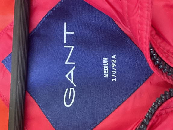 GANT PUFFER JACKET ΜΙΝΙΜΑΛ ΚΟΚΚΙΝΟ ΑΝΤΡΙΚΟ PRE OWNED M
