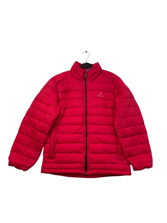 GANT PUFFER ΜΠΟΥΦΑΝ MINIMAL ΚΟΚΚΙΝΟ ΑΝΤΡΙΚΟ PRE OWNED S