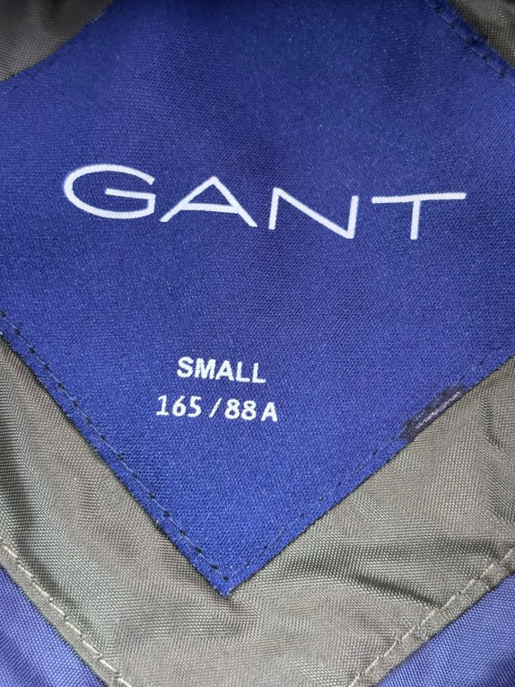 GANT PIUMINO MINIMAL VERDE OLIVA DONNA PRE OWNED S