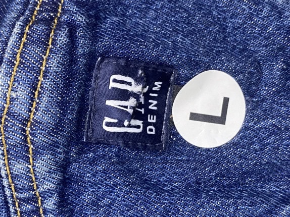 GAP DENIM DUNGAREES CLASSIC BLUE ΓΥΝΑΙΚΕΙΟ PRE OWNED L