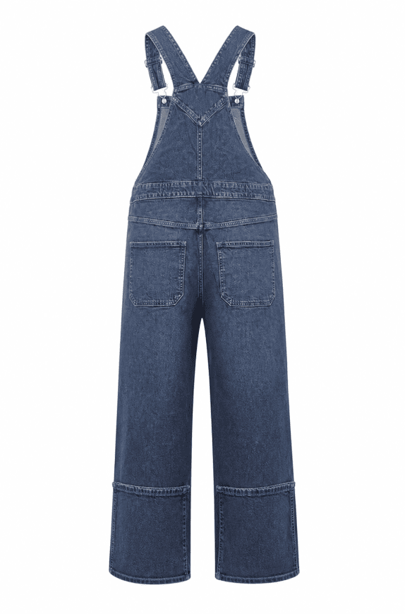 GAP DENIM DUNGAREES VINTAGE BLUE ΓΥΝΑΙΚΕΙΟ PRE OWNED L