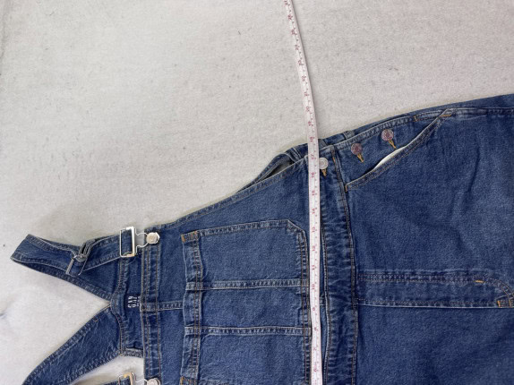 GAP DENIM ΟVERALLS CLASSIC BLUE ΓΥΝΑΙΚΕΙΟ PRE OWNED L