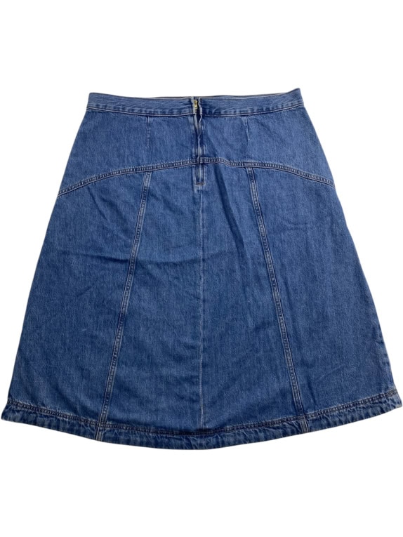 GAP Denim Τζιν Φούστα Midi Vintage Logo Μπλε Γυναικεία XL/XXL