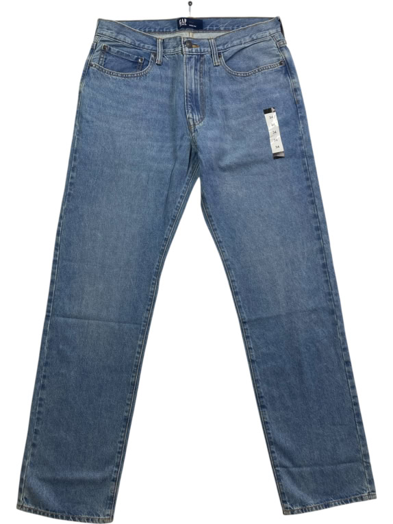 GAP Denim Τζιν Παντελόνι Kick Fit Γαλάζιο Ανδρικό W34 L32
