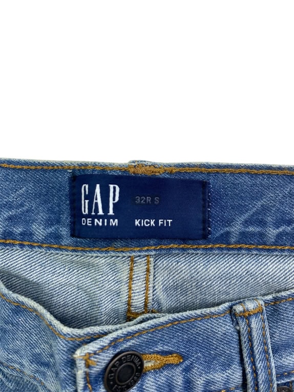 GAP Jeans denim fit kick azzurro da uomo W34 L32