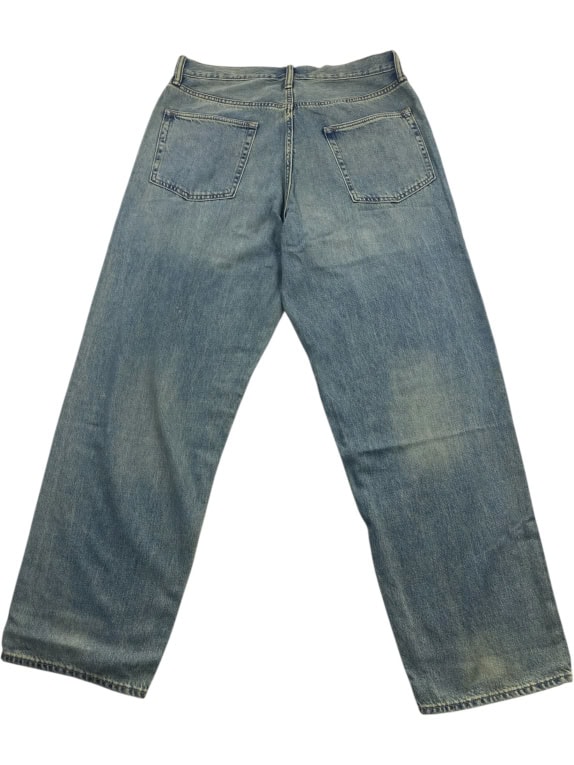 GAP Denim Τζιν Παντελόνι Straight Vintage Wash Μπλε Ανδρικό Μέγεθος 36x32 (L)