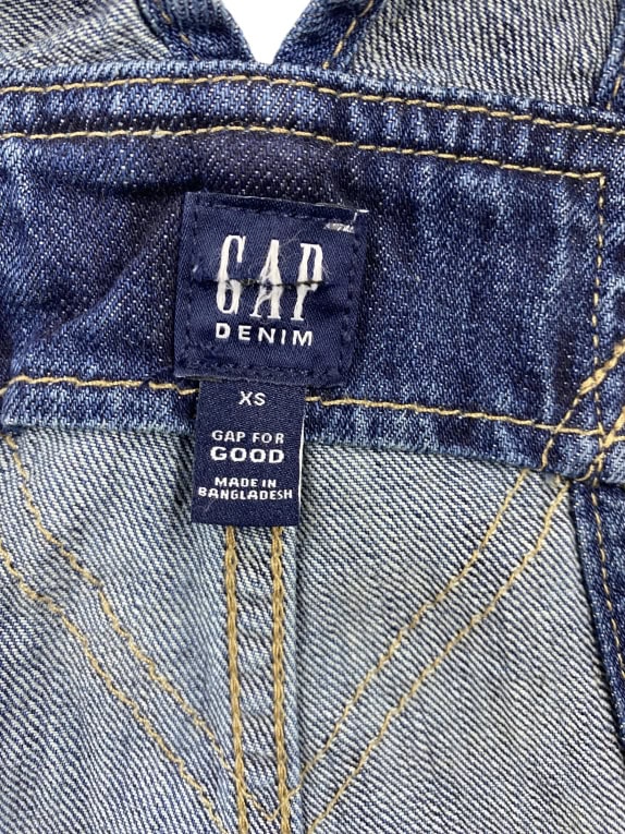 GAP DENIM Vintage Σαλοπέτα Σορτς με Logo Μπλε Γυναικείο XS