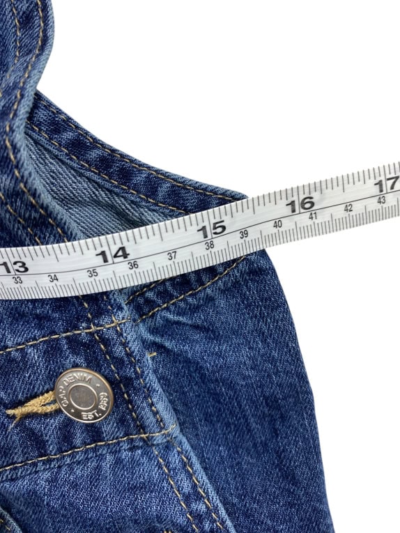 GAP DENIM Vintage Σαλοπέτα Σορτς με Logo Μπλε Γυναικείο XS