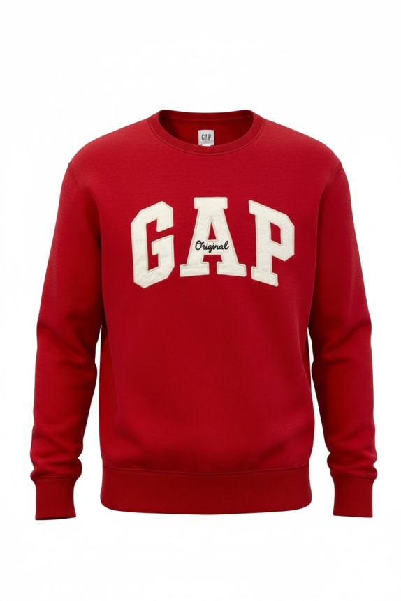 GAP Felpa Big Logo Rossa Unisex XL