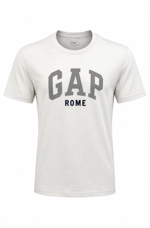 GAP GRAPHIC TEE MINIMAL OFF WHITE ΑΝΤΡΙΚΟ PRE OWNED S