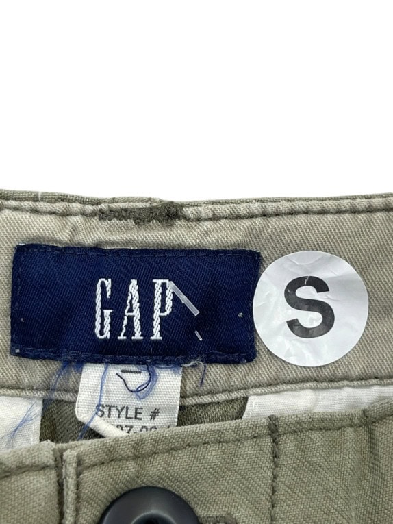 GAP PANTALONI CARGO UTILITY OLIVE UNISEX PRE OWNED S