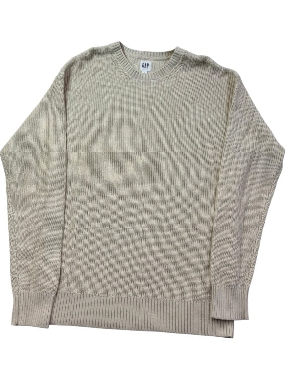 GAP ΠΛΕΚΤΟ ΠΟΥΛΟΒΕΡ MINIMAL ΚΡΕΜ UNISEX PRE OWNED S