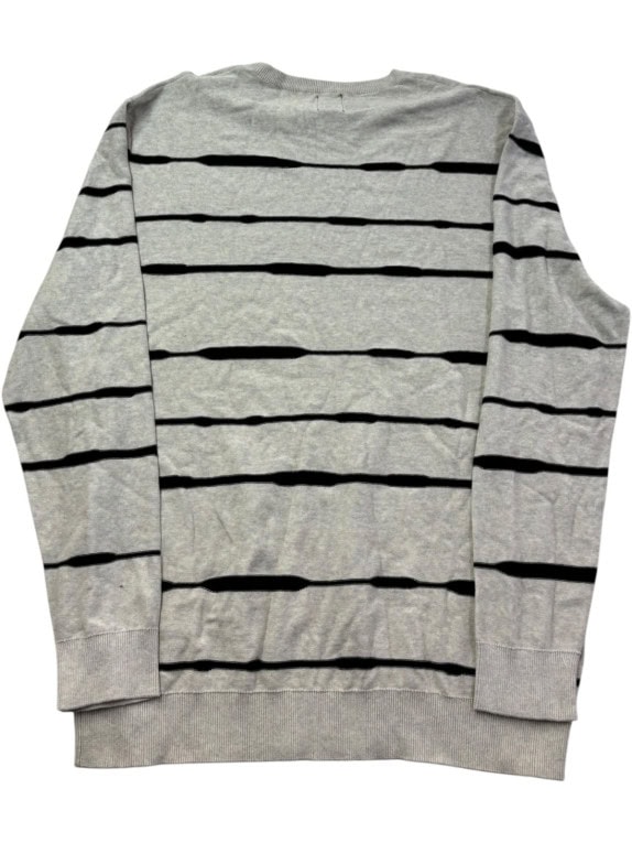 GAP ΠΛΕΚΤΟ ΠΟΥΛΟΒΕΡ ΡΙΓΕ ΓΚΡΙ ΑΝΤΡΙΚΟ PRE OWNED XXL