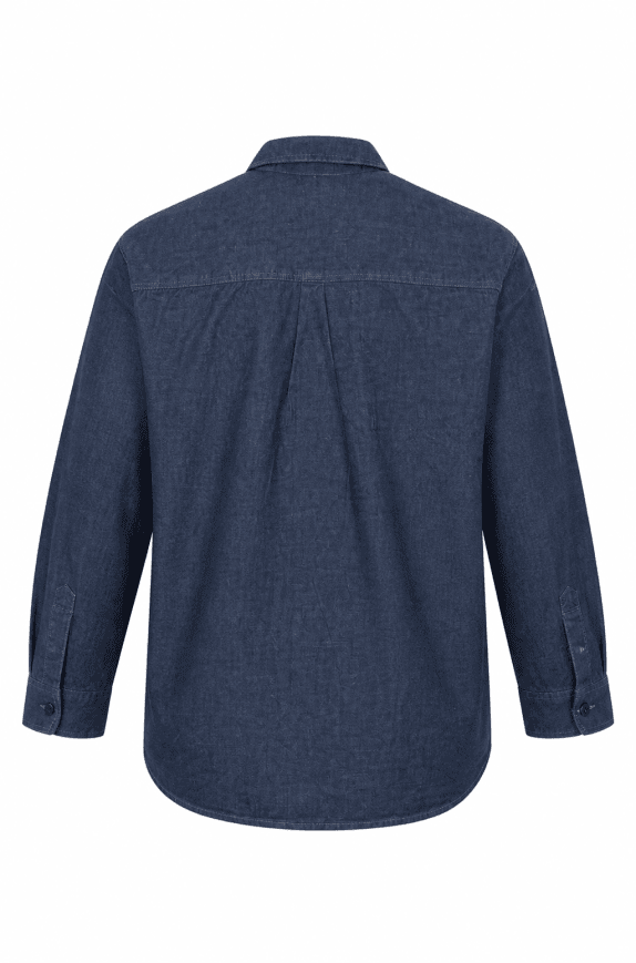GAP DENIM SHIRT CLASSIC BLUE MEN PRE OWNED XL