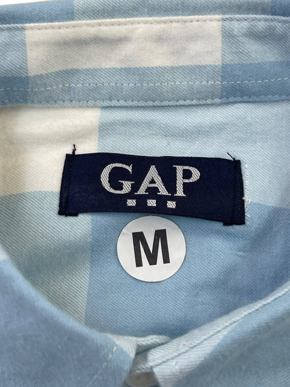 GAP ΠΟΥΚΑΜΙΣΟ ΚΑΡΟ ΓΑΛΑΖΙΟ ΛΕΥΚΟ ΑΝΤΡΙΚΟ PRE OWNED M