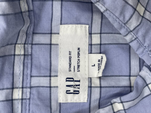 GAP ΠΟΥΚΑΜΙΣΟ ΚΑΡΩ ΜΠΛΕ ΑΝΔΡΙΚΟ PRE OWNED L
