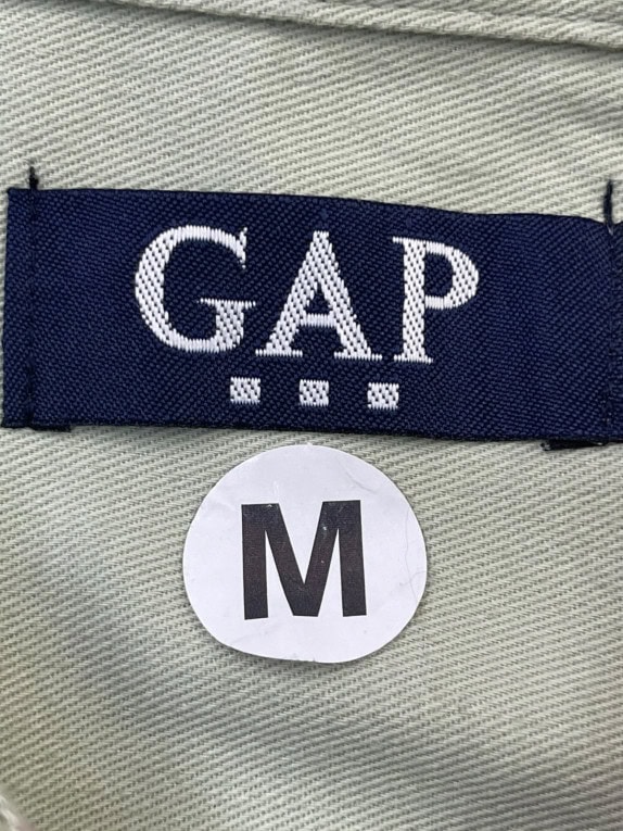 GAP UTILITY SHIRT WORKWEAR SAGE GREEN MENS PRE OWNED M