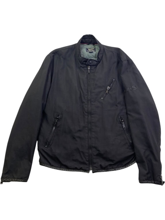 GAS GIUBBOTTO LIGHT JACKET STREETWEAR NERO UNISEX L/XL