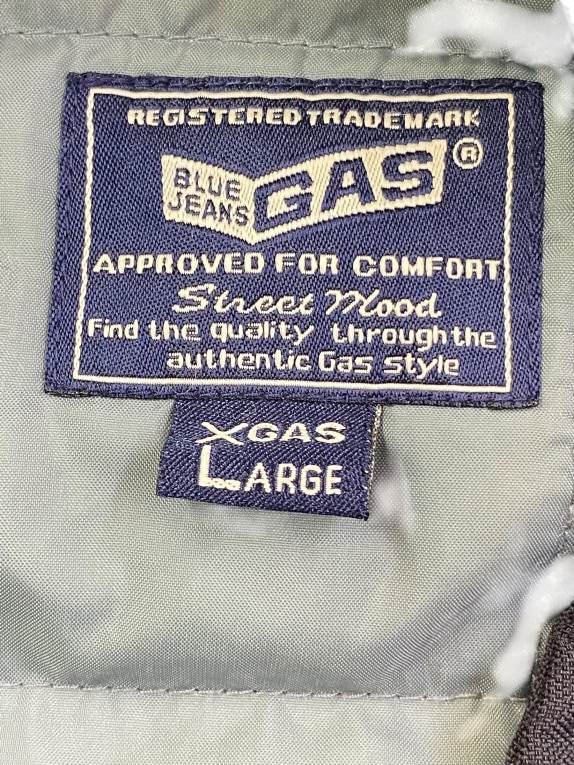 GAS GIUBBOTTO LIGHT JACKET STREETWEAR NERO UNISEX L/XL