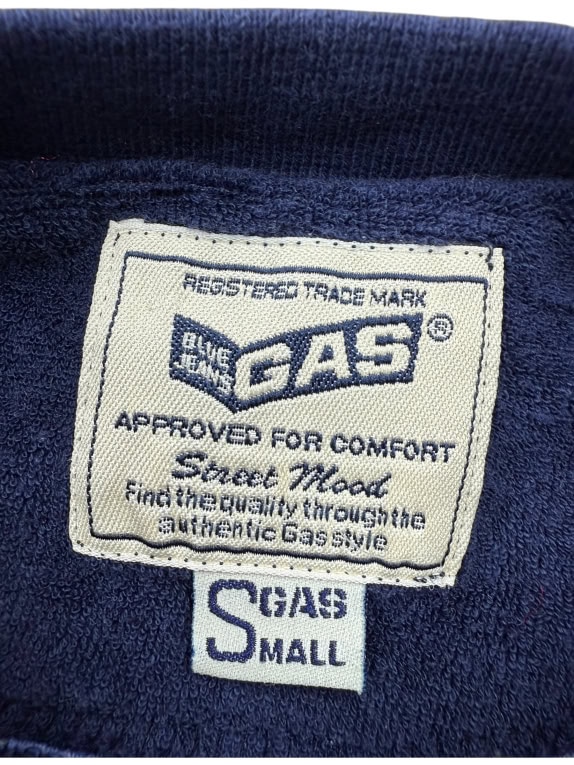 GAS STRIPED T-SHIRT BLUE TONES – SIZE S