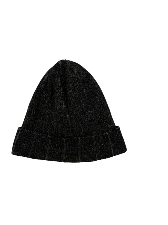 GENUINE KNITTED HAT BLUE/GRAY MELANGE VINTAGE