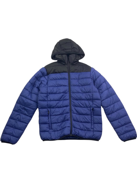 Geographical Norway Puffer Μπουφάν Expedition Λογότυπο Μπλε/Μαύρο Unisex Small