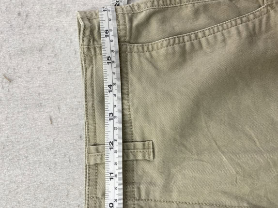 GEORGE CARGO SHORTS UTILITY BEIGE UOMO PRE OWNED M
