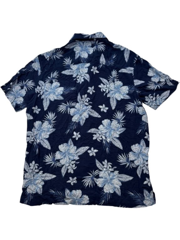 GEORGE ΠΟΥΚΑΜΙΣΟ FLORAL NAVY ΑΝΤΡΙΚΟ PRE OWNED M