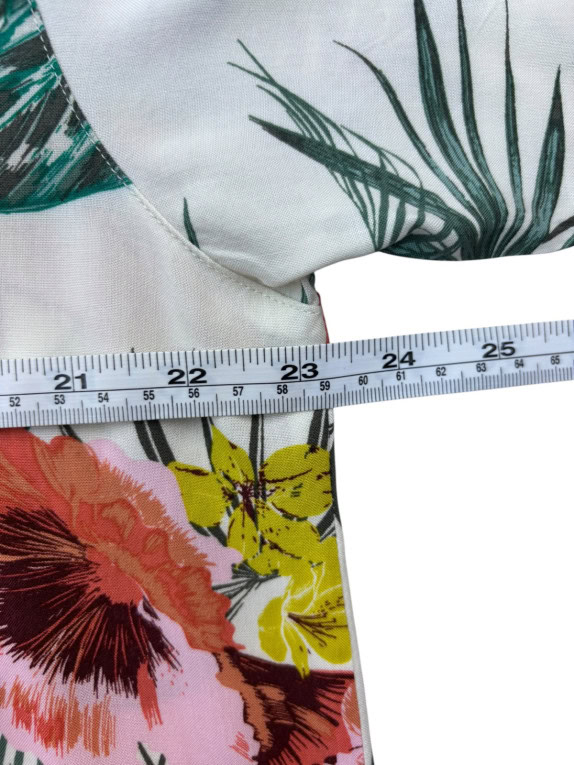 GEORGE ΠΟΥΚΑΜΙΣΟ TROPICAL OFF WHITE ΑΝΤΡΙΚΟ PRE OWNED M