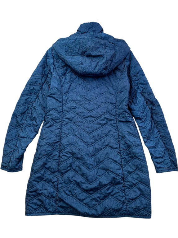 GEOX ΚΑΠΙΤΟΝΕ ΠΑΛΤΟ ΜΕ ΚΟΥΚΟΥΛΑ MINIMAL NAVY ΓΥΝΑΙΚΕΙΟ PRE OWNED S