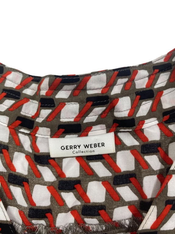 GERRY WEBER Collection Casual Blouse Geometric Pattern Multicolor Women’s M-L