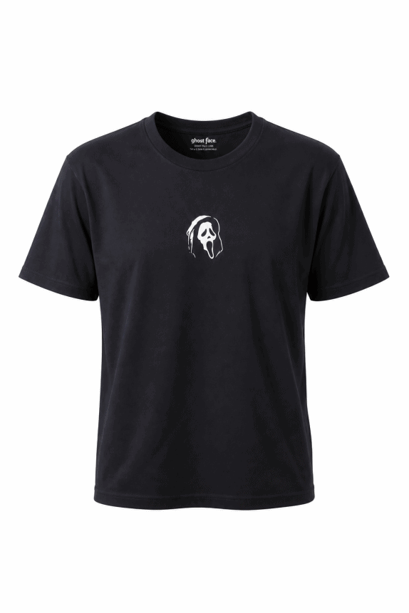 GHOSTFACE GRAPHIC TEE CHARCOAL MEN PRE OWNED S
