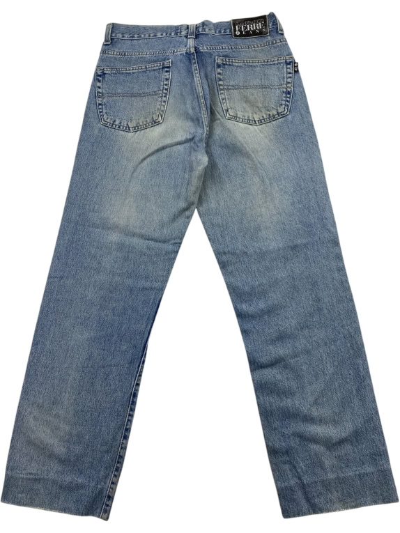 Gianfranco Ferré Jeans Παντελόνι Denim Vintage Logo Μπλε Γυναικείο M