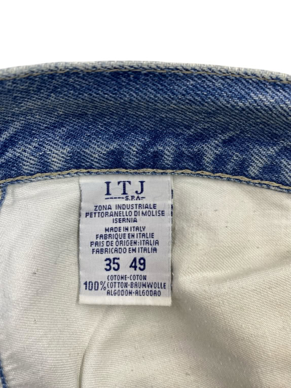 Gianfranco Ferré Jeans Denim Pants Vintage Logo Blue Women’s M