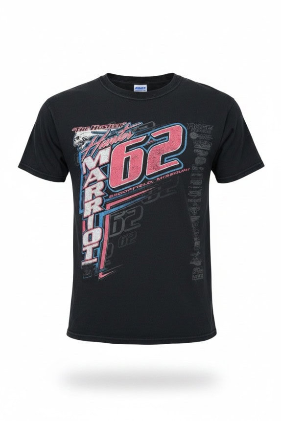 GILDAN GRAPHIC TEE RACING ΜΑΥΡΟ ΑΝΤΡΙΚΟ PRE OWNED S