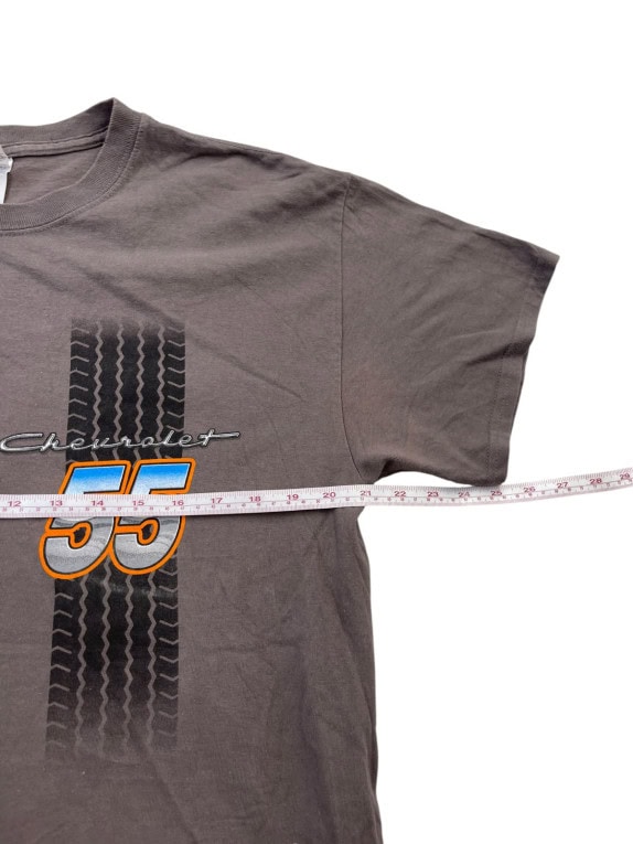 GILDAN GRAPHIC TEE VINTAGE BROWN UOMO PRE OWNED M