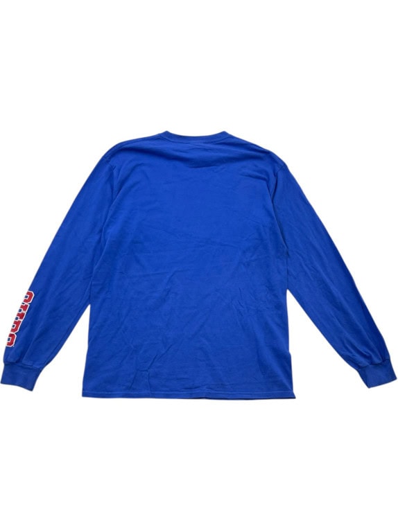 GILDAN ΜΑΚΡΥΜΑΝΙΚΗ ΜΠΛΟΥΖΑ SPORTSWEAR GRAPHIC ROYAL BLUE UNISEX PRE OWNED M