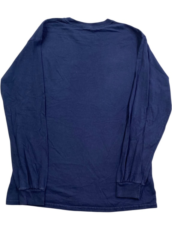 GILDAN ΜΠΛΟΥΖΑ ΜΑΚΡΥΜΑΝΙΚΗ RALEIGH CHARTER LOGO ΜΠΛΕ UNISEX L