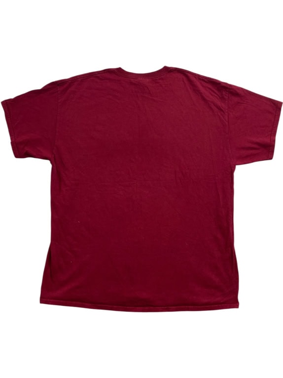 GILDAN T-SHIRT CON LOGO CAROLINA GAMECOCKS BORDEAUX UNISEX XL